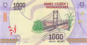 1000 Ariary 2017